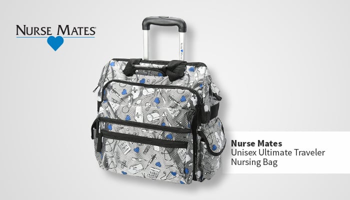 nurse mates unisex ultimate traveler nursing bag