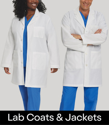 shop landau lab coats and scrub jackets