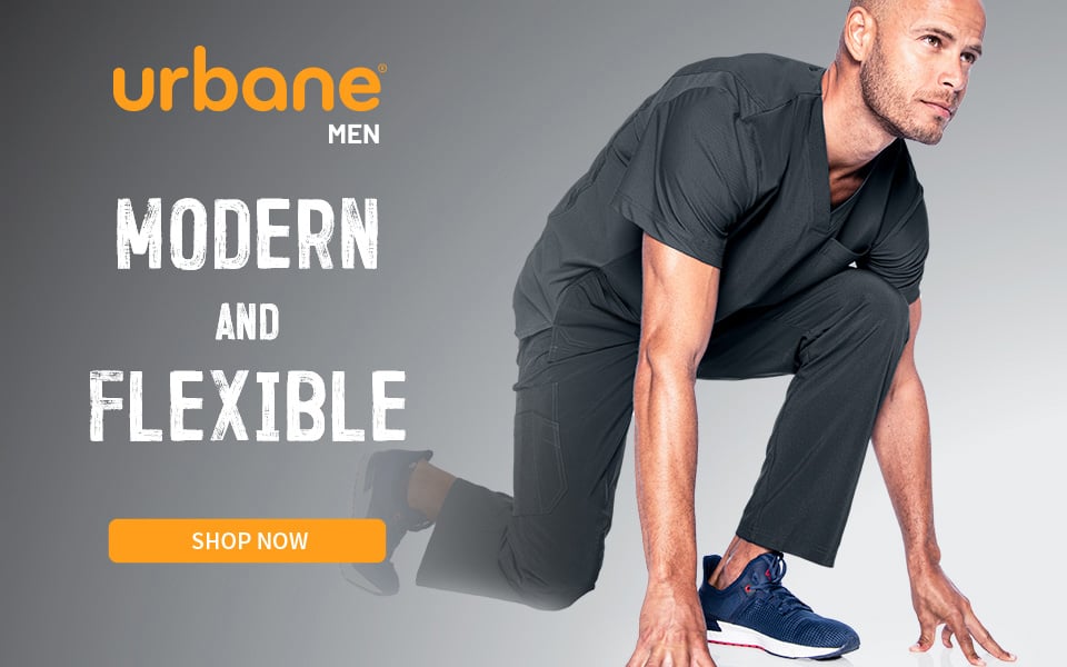 click to shop urbane men's products. modern and felxible.