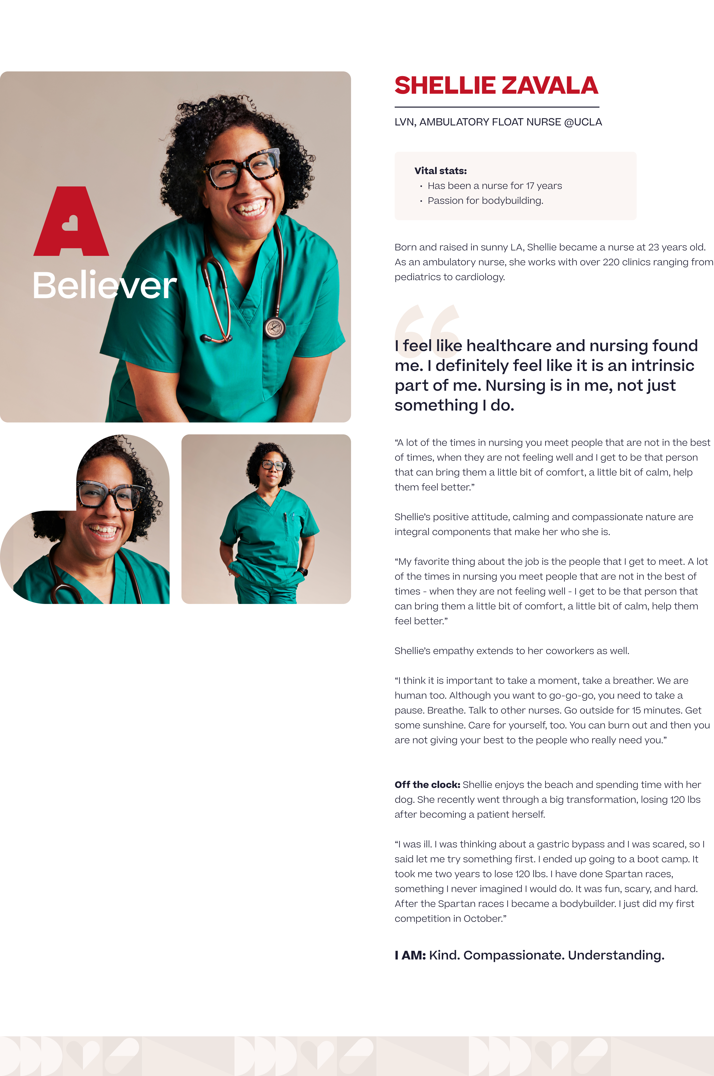 About Shellie Zavala, LVN, ambulatory float nurse at UCLA.