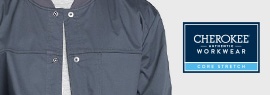 Click here to shop Core Stretch by Cherokee Workwear