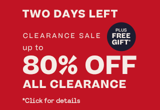 Men Up to 80% Off Clearance plus Free Gift with Purchase 2 Days Left click for details