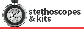 Click here to shop our selection of pediatric stethoscopes & kits