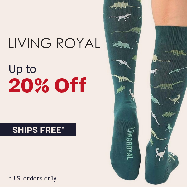Shop Living Royal Sale Up to 20% Off starting price plus Free U.S. Shipping No Minimum One Day Only Code MayShip