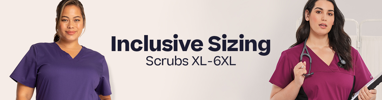 Inclusive Sizing Scrubs XL-6XL