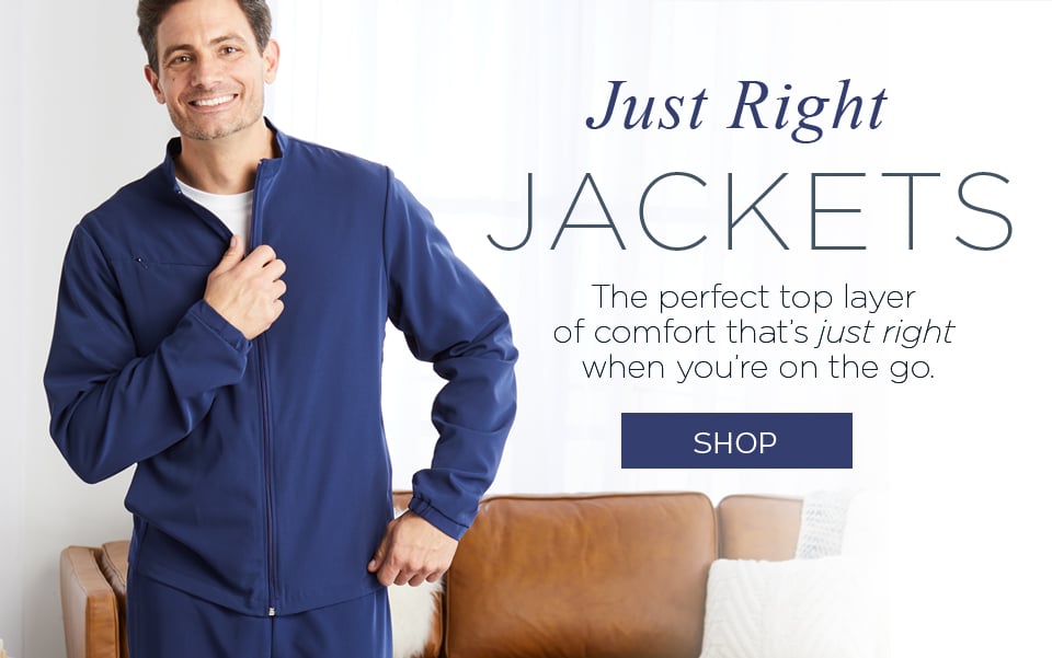 click to shop jockey jackets.