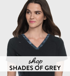 Shop our collection of grey neutral scrubs