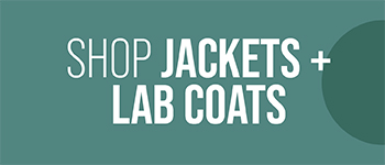 shop cherokee jackets and lab coats