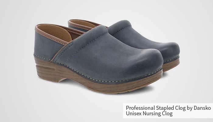 professional by sanita estelle patent clog for women