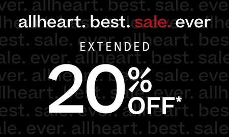 CYBER MONDAY
BEST. SALE. EVER.
20% Off Sitewide*
+ Free Shipping & Returns*
*Exclusions apply. Click for details.