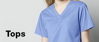 shop scrub tops