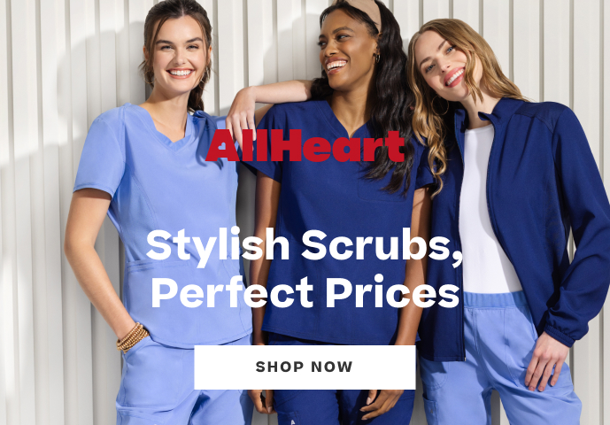 AllHeart
Stylish Scrubs,
Perfect Prices