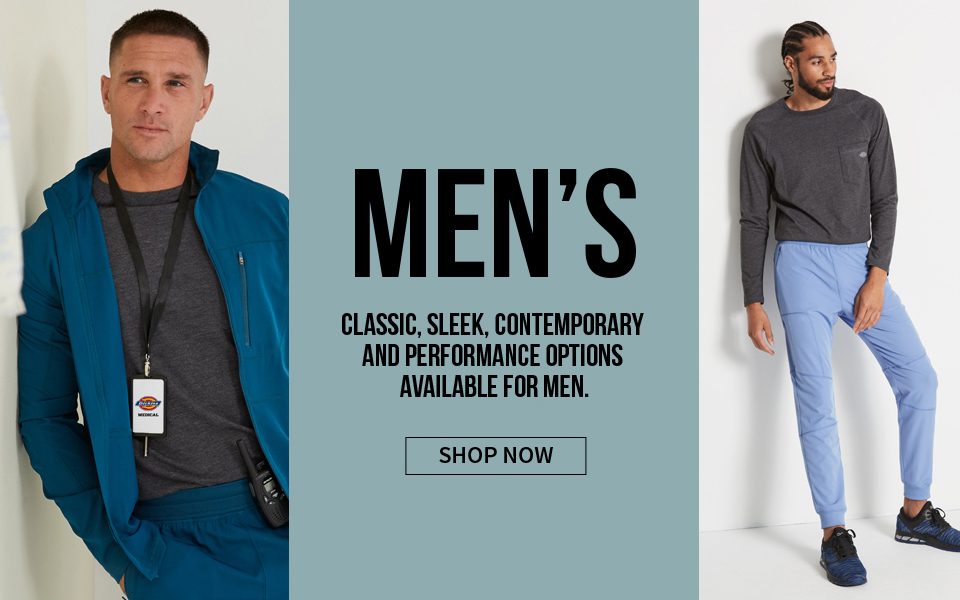 click to shop dickies men's products. classic, sleek, contemporary and performance options available for men.