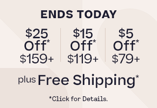Shop Women $5 off $79+ | $15 off $119+ | $25 off $159+ Plus, Free Shipping Use Code: DECSAVINGS Ends Today