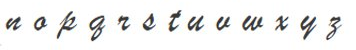 font script