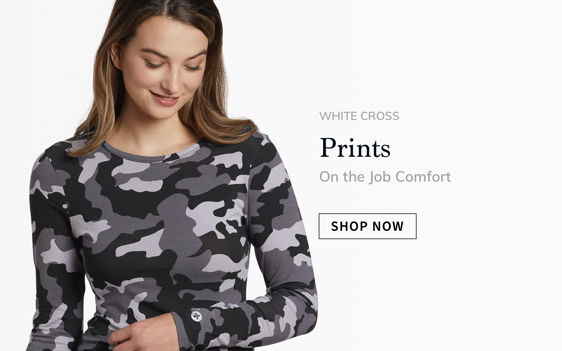 click to shop white cross prints.