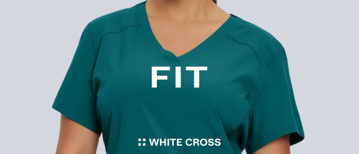 shop fit by white cross