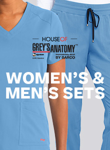 View our selection of Grey's Anatomy scrub sets