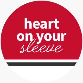 heart on your sleeve