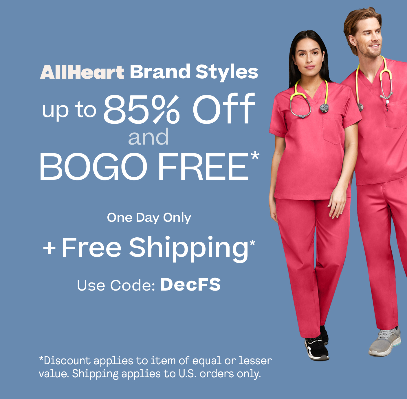 Warehouse Sale AllHeart Brand Styles Up to 85% Off + BOGO FREE* plus Free U.S. Shipping (No Minimum) Code: DECFS