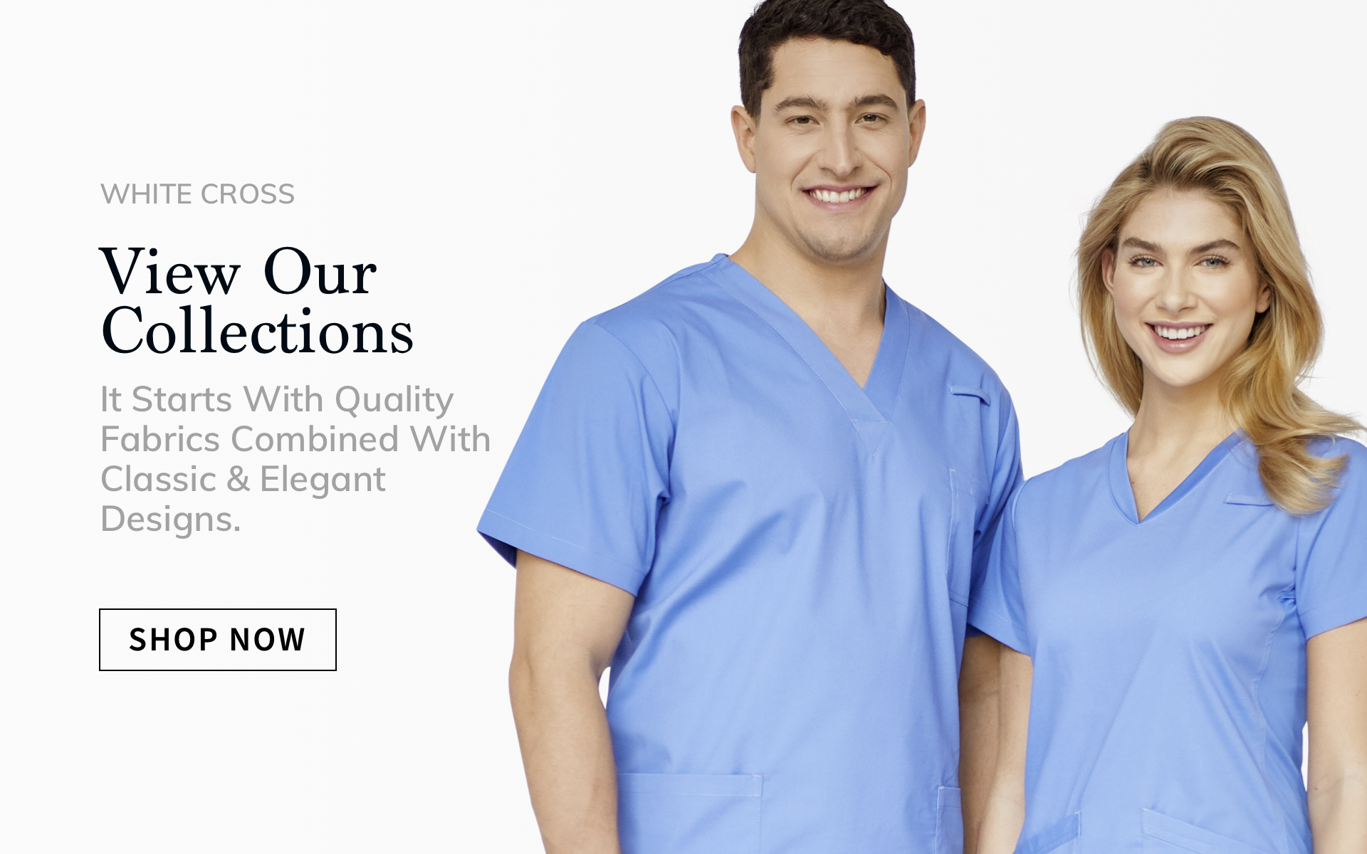 click to shop all white cross products.