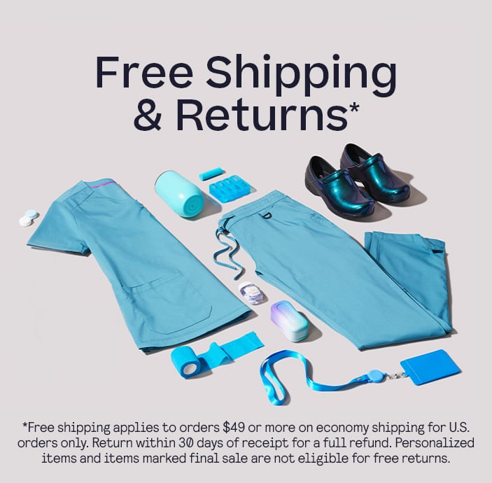 FREE SHIPPING & RETURNS*
ALL MONTH LONG
*Free shipping offer applies to economy shipping for U.S. orders only. Return within 30 days of receipt for a full refund. Personalized items and items marked final sale are not eligible for free returns.