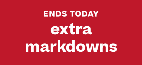 Shop Extra Markdowns: Ends Today