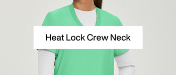 shop landau forward heat lock women’s crew neck long sleeve t-shirt 