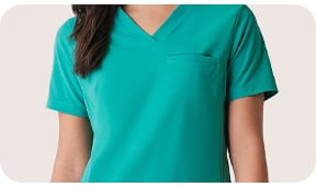 shop scrub tops