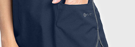 Shop FIT collection by White Cross, view a variety of scrub tops and pants inspired by athleisure