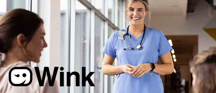 shop the brand, wink.