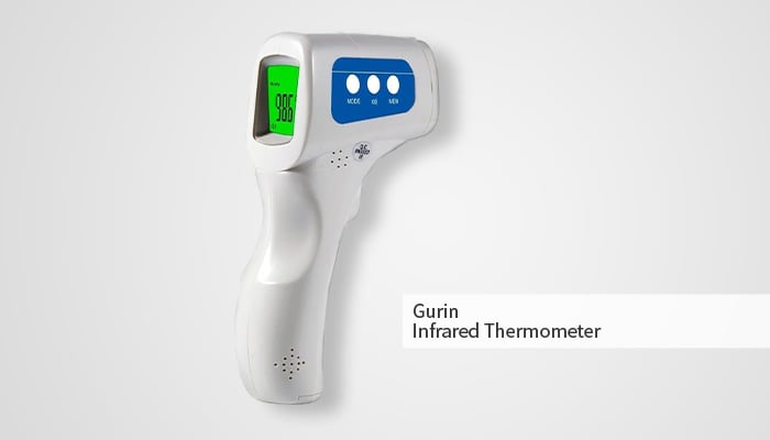 gurin infrared thermometer from allheart