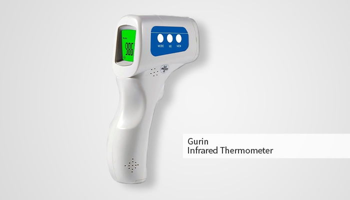 gurin infrared thermometer from allheart