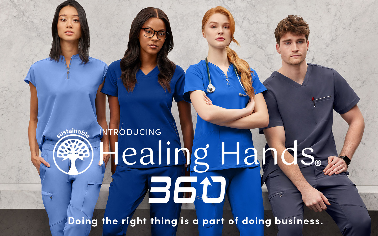 shop 360 by healing hands. doing the right thing is a part of doing business.