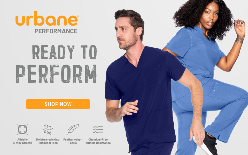 click to shop urbane performance. ready to perform.