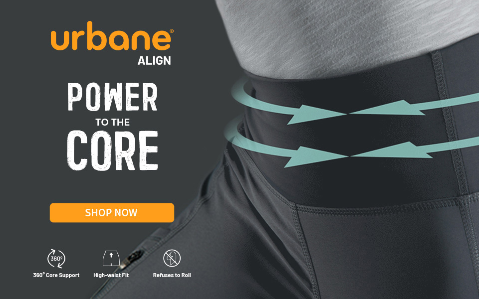 click to shop urbane align. power to the core.