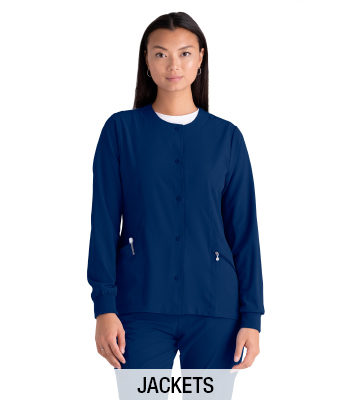 shop barco one women's scrub jackets