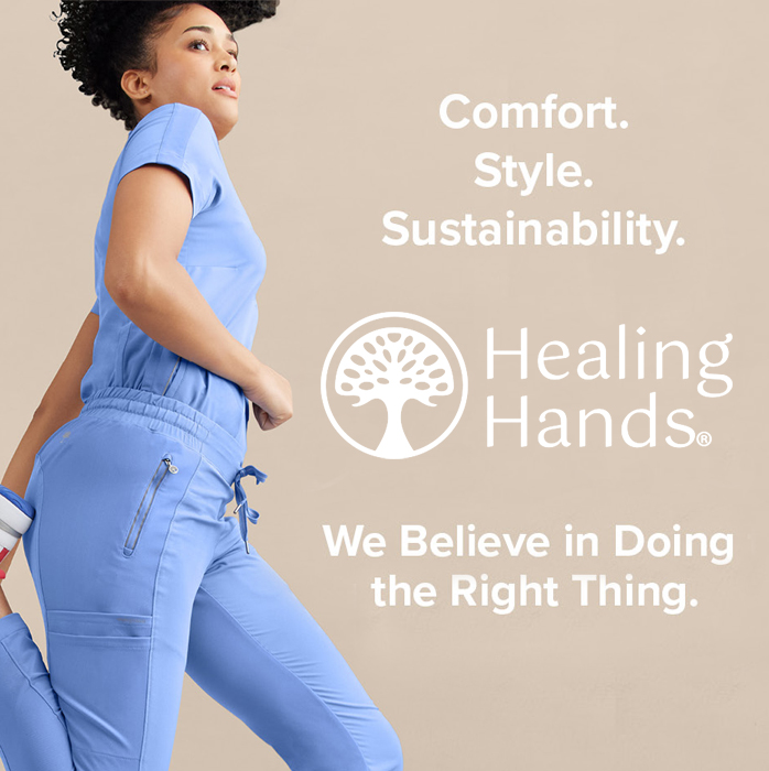 comfort. style. sustainability. shop the healing hands brand. we believe in doing the right thing.