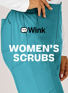 View our selection of Wonderwink women's scrubs