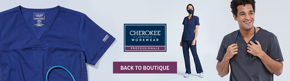 viewing professionals by cherokee workwear. click to go back to boutique.