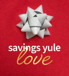 Shop our Holiday Gift Guide - Savings Yule Love