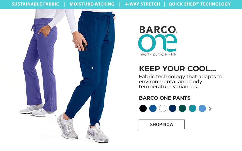 click to shop barco one pants. fabric technology that adapts to environmental and body temperature variances.