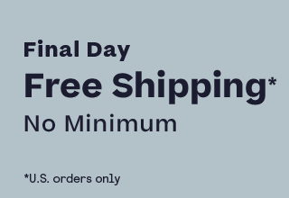 Final Day Free U.S. Shipping No Minimum Code 8FREESHIP