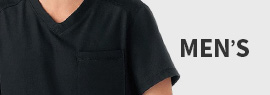 Shop men's scrubs by White Swan, view a variety of scrubs tops and scrub pants
