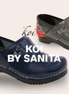 View our selection of Sanita by koi footwear