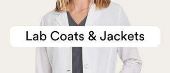 shop white cross lab coats and scrub jackets