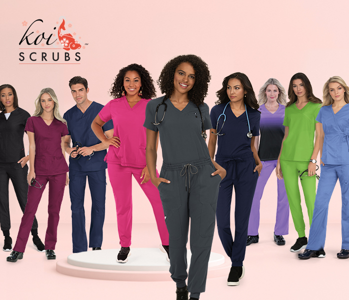 Allheart sales koi scrubs