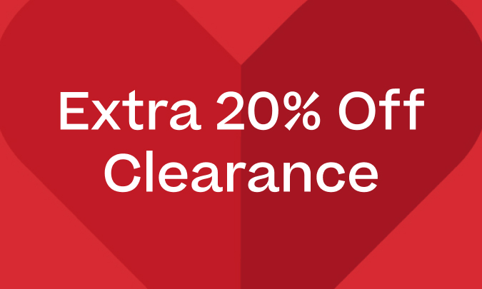 extra 20% of clearance*