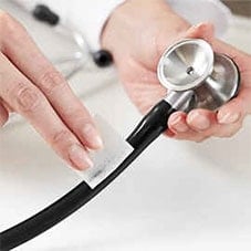 How to disinfect a Littmann stethoscope