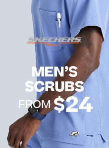 View our selection of Barco Skechers men's scrubs